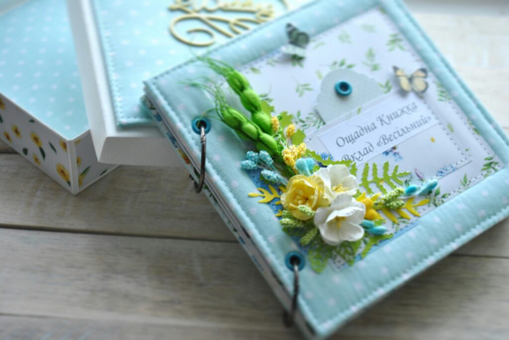 wedding album front page